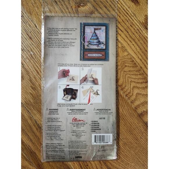 660188 Celebrate Stamp and Die set - Tim Holtz - Ellison - Picture 2 of 2